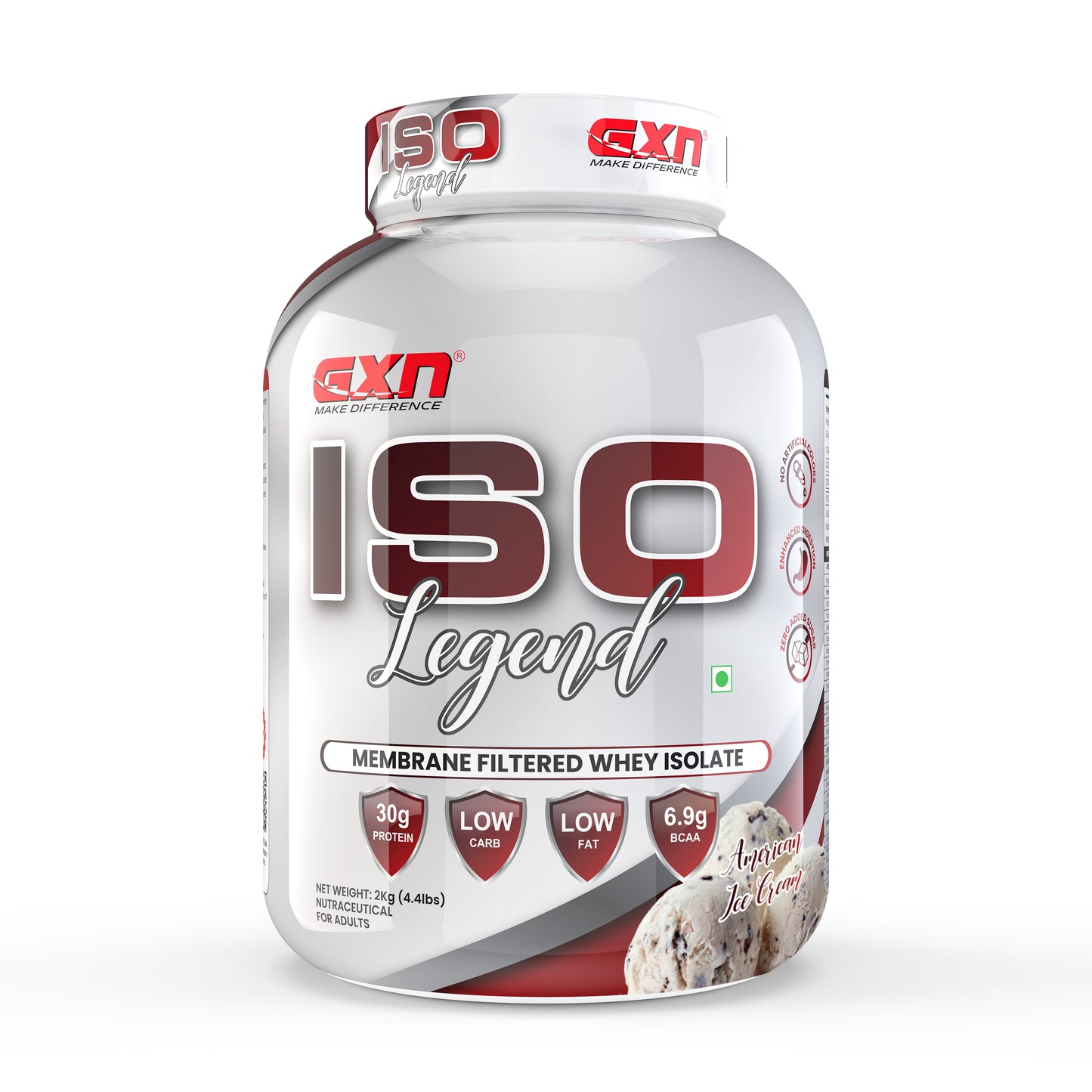 GXN ISO LEGEND Lean Muscle Building 4.4 lbs