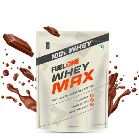Fuel One Whey Max, 1 kg (2.2 lb), Chocolate (Pouch)