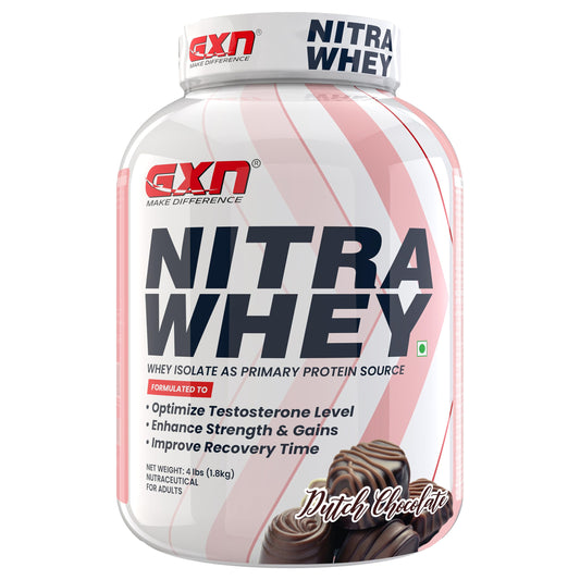 GXN european Origin NITRA Whey Protein with Added Testosterone Boosters 4lbs