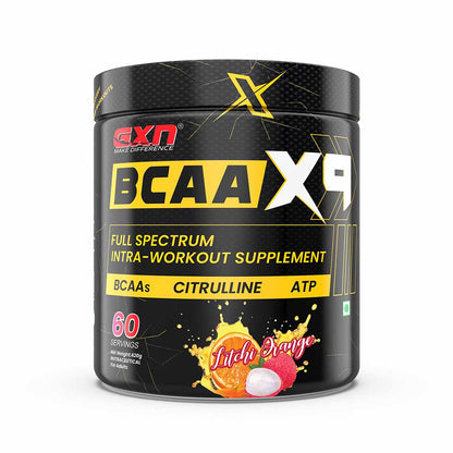 GNX BCAA X9 ACCELERATES MUSCLE RECOVERY 60 Servings