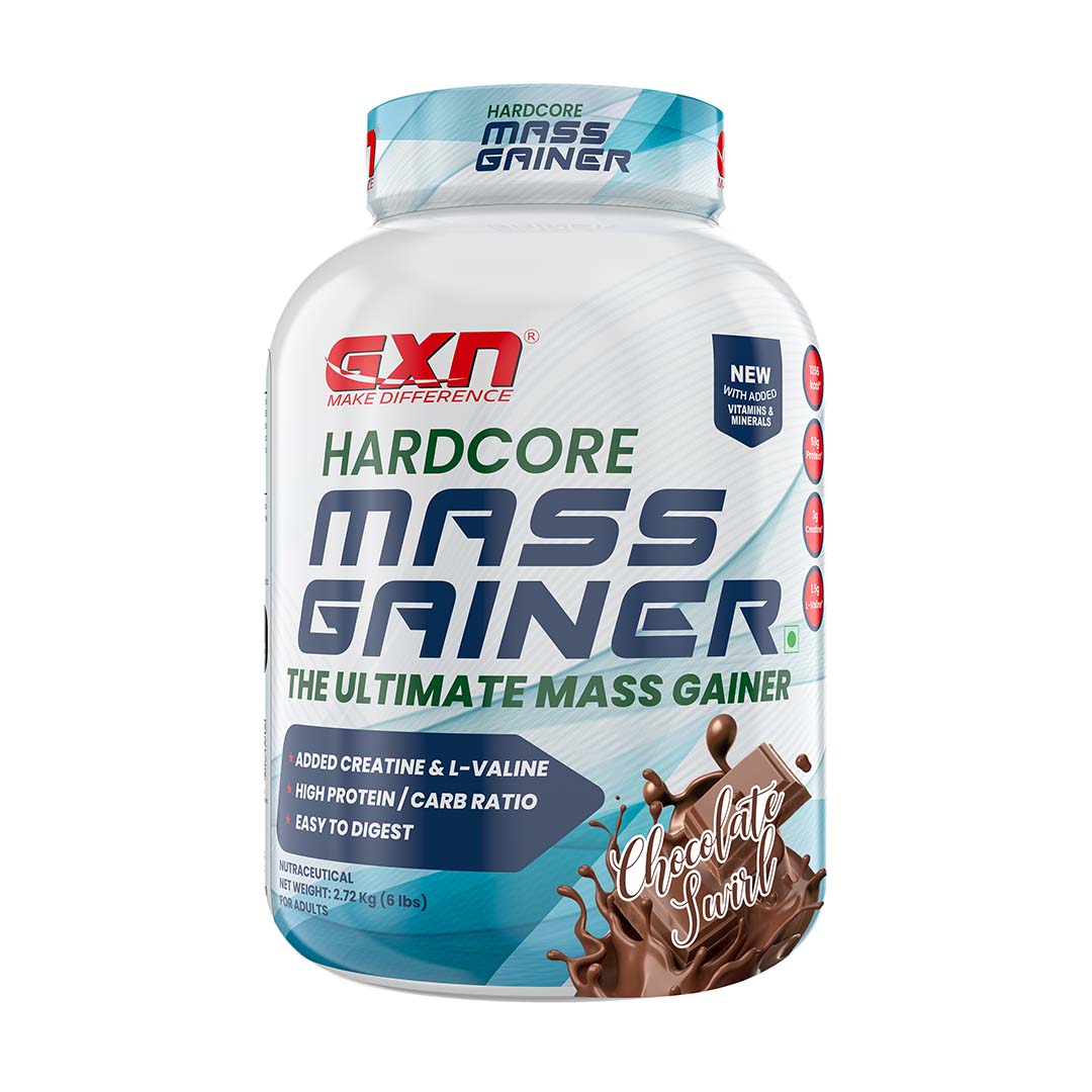 GXN HARDCORE MASS GAINER Extreme Mass Gaining Formula 6lbs