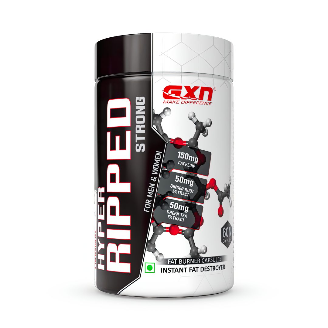 GNX HYPER RIPPED Boost Metabolism & Thermogenesis  60 Capsules