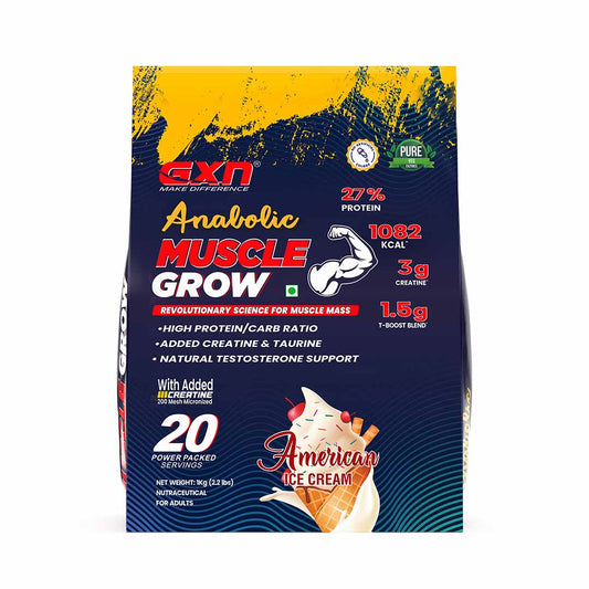 GNX ANABOLIC MUSCLE GROW Revolutionary Science For Muscle Mass 2.72lbs