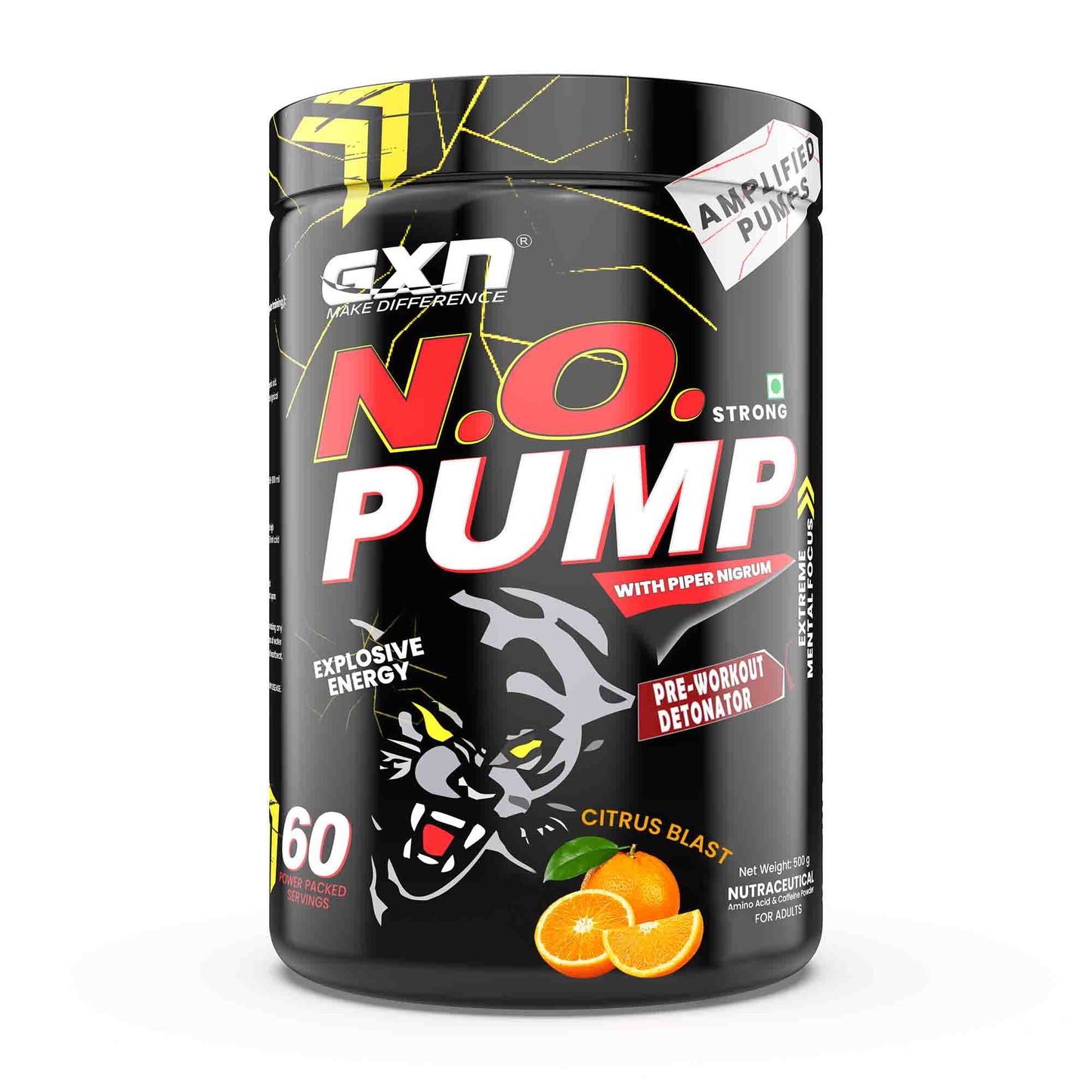 GXN N.O. PUMP Increase Workout Performance 30 Servings